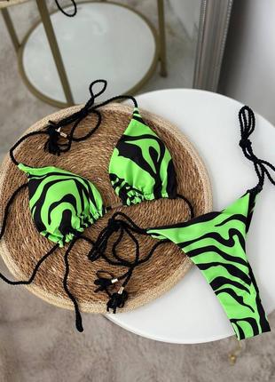 Купальник зебра