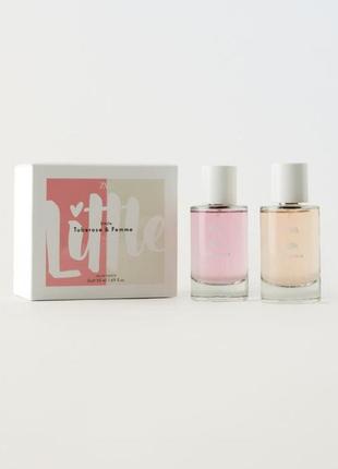 Набір дитячих парфумів zara little tuberose+little femme