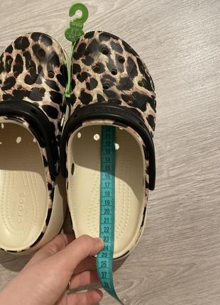 Кроксы леопардовые crocs5 фото