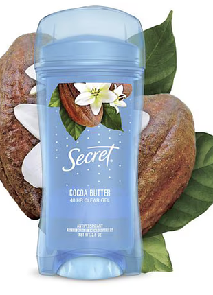 Дезодорант-антиперспирант secret cocoa butter, 73г