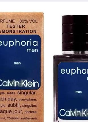 Calvin klein euphoria teстер lux мужской 60 мл
в наличии