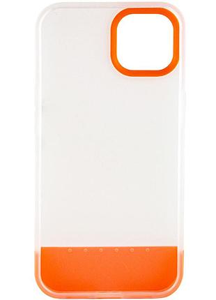 Чохол tpu+pc bichromatic для apple iphone 11 (6.1") matte / orange 2