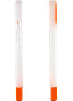 Чохол tpu+pc bichromatic для apple iphone 11 (6.1") matte / orange 4