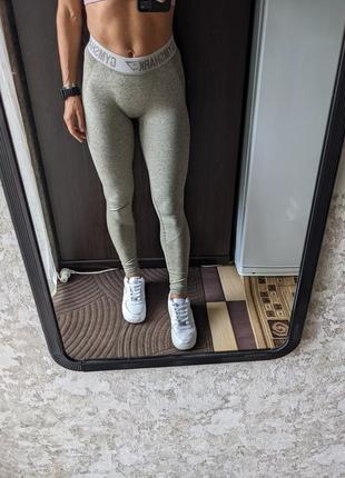 Спортивные плотные женские лосины от gymshark