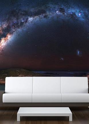 Фотообои с космическим рисунком, фото обои "млечный путь",флизелиновые фотообои
