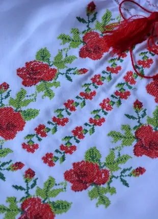 Вишиванка для дівчинки 5-6 років.3 фото