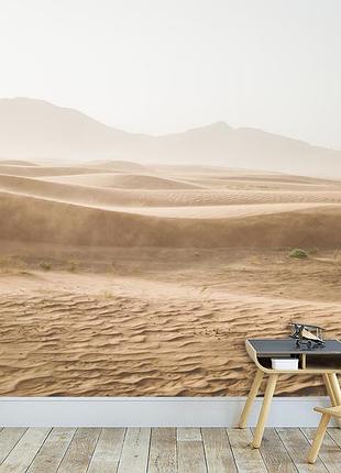 Самоклеющиеся плёнка oracal в зал и гостинную комнату, детскую на стену стильные 3д "песчаные дюны"