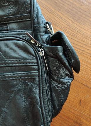 Шкіряна сумка органайзер портфель ручна поклажа cotton traders