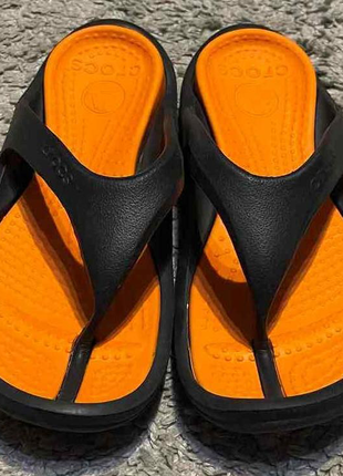 Оригінал.музькі, фірмові капці-в'єтнамки-сланці crocs