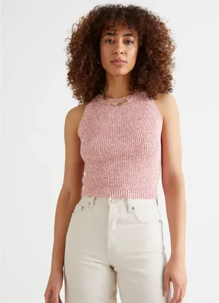 Стильний топ майка & other stories  boxy knit tank top