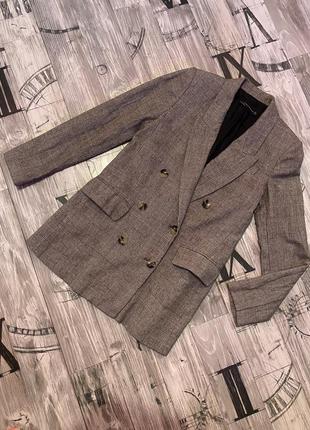 Двубортный пиджак zara