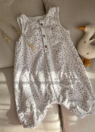 Комбінезон ромпер некст 0-3 місяців 56-62