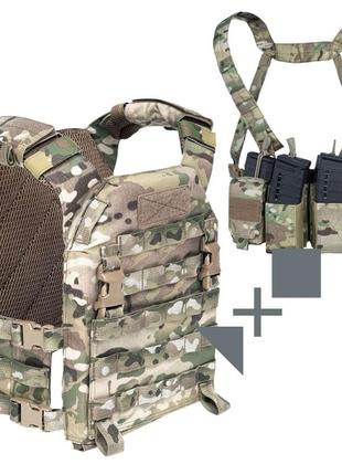 Плитоноска warrior assault systems recon plate carrier+ рпс warrior elite ops pathfinder chest rig