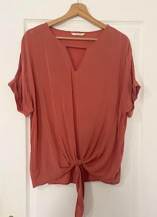 Тоненька віскозна туніка вільного крою бренду camaieu