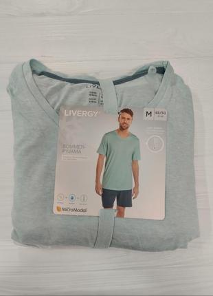 Мужская пижама с livergy хлопок