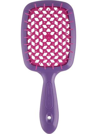 Щетка для волос фиолетово-розовая janeke superbrush 86sp226 vio