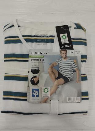 Мужская пижама с livergy хлопок