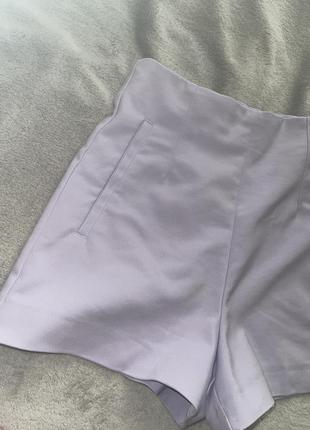Шорти zara бузкові