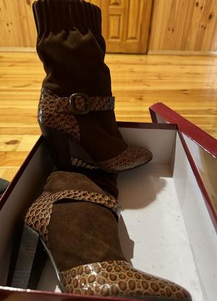 Черевички замшеві