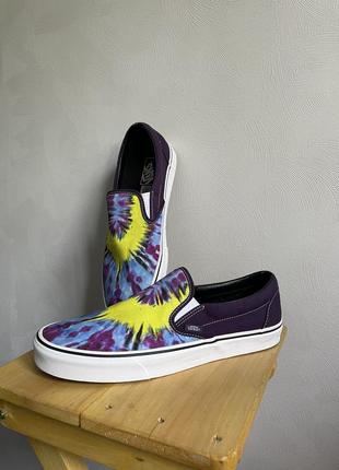Сліпони кеди vans mysterioso чоловічі (tie dye) true white