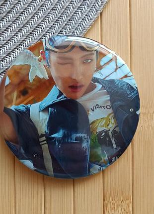 Значок большой кім хонджун ким хонджун (김홍중 kim hong-joong) ейтіз эйтиз ateez