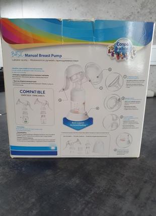 Молокоотсос молокоотсос ручной canpol babies
