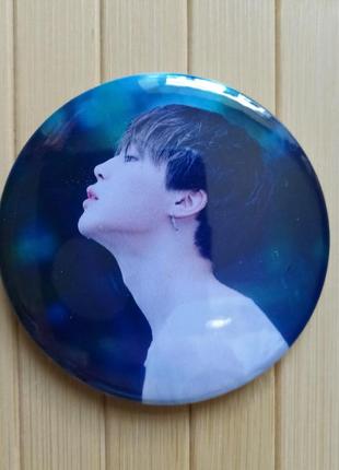 Значок на булавке 5,6 см чимин jimin bts