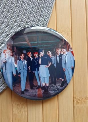 Значок большой ейтиз ейтіз ateez zero fever 7,5 см