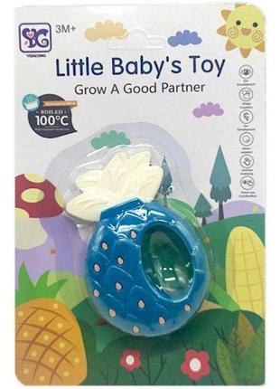 Погремушка пластиковая "ананас", 3м+