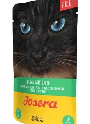 Josera cat filet chicken with duck йозера філе курка з качкою корм для котів 85 г