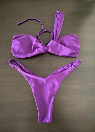 Купальник фіолетовий