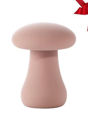Вибратор для клитора в форме грибочка sweet em velvet lure розовый  89530