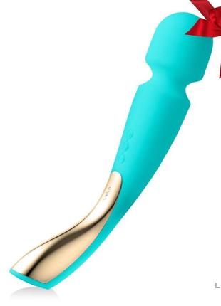 Вібромасажер lelo smart wand 2 medium ocean blue