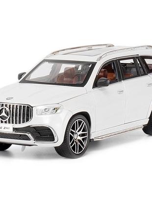 Игрушка джип mercedes-benz gls 63 amg машинка детская металлическая 1:243 фото
