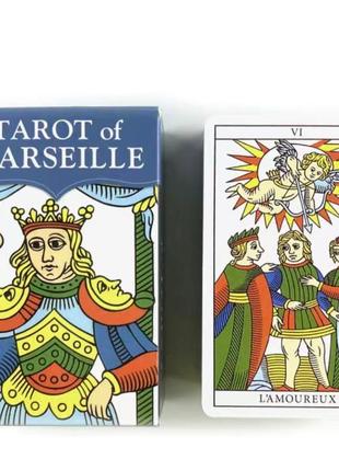 Таро карти міні марсельськe таро - mini marseille tarot.