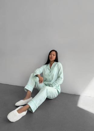 Жіноча м'ятна піжама victoria's secret💔