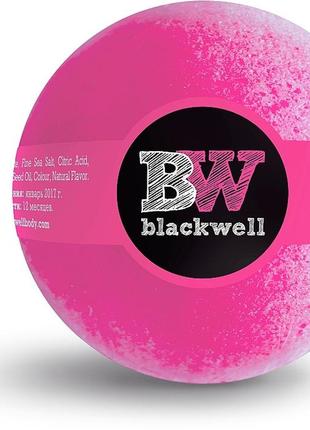 Blackwell бомбочка для ванны "клубника" 165g