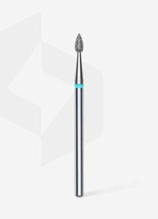 Staleks фреза алмазна крапля синя діаметр 2,3 мм / робоча частина 5 мм
