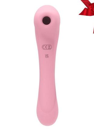 Вакуумный клиторальный стимулятор femintimate daisy massager pink  so7331