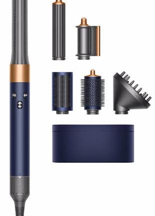 Випрямляч для волосся dyson airwrap complete long blue/copper eu