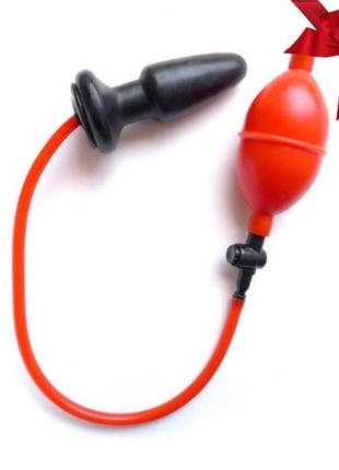 T850074 анальна пробка з накачуванням colt expandable butt plug, черный