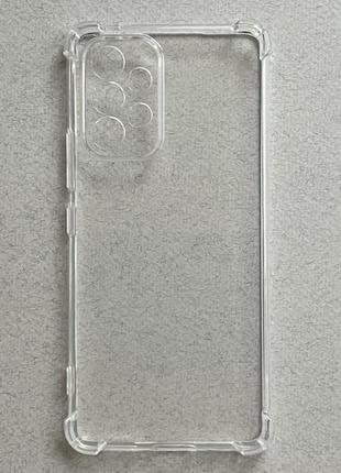 Samsung galaxy a53 5g чохол - накладка (бампер) прозорий силіконовий