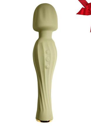 Вибратор микрофон sweet em velvet lure, 28 режимов вибрации, зеленый  89585