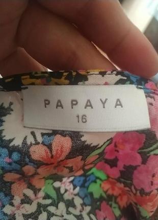 Мила сукня міді в квіти papaya9 фото