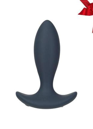 Анальная пробка с пульсацией lux active – throb – 4.5" anal pulsating massager, пульт ду  so5571