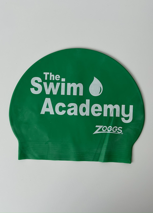 Зелена шапочка для плавання zoggs2 фото