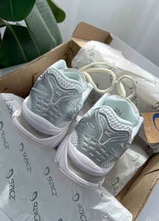 Жіночі кросівки gel-kayano 14 silver/white3 фото
