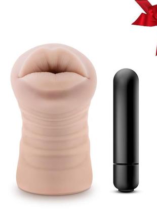 Мастурбатор з вібро m for men angie vanilla