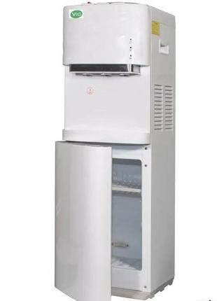 Кулер для води vio x-903 fcc white з шафкою