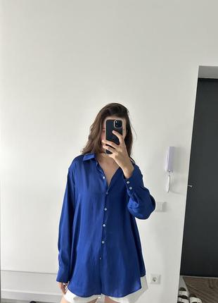 Шовкова сорочка zara